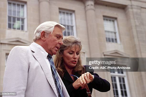 The Conspiracy" - Airdate November 25, 1993. ANDY GRIFFITH;BRYNN THAYER