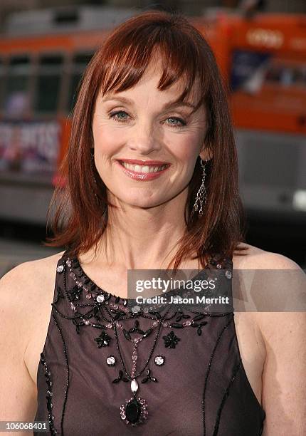 Pamela Sue Martin during "Poseidon" Los Angeles Premiere - Arrivals at GraumanIs Chinese Theater in Hollywood, California, United States.