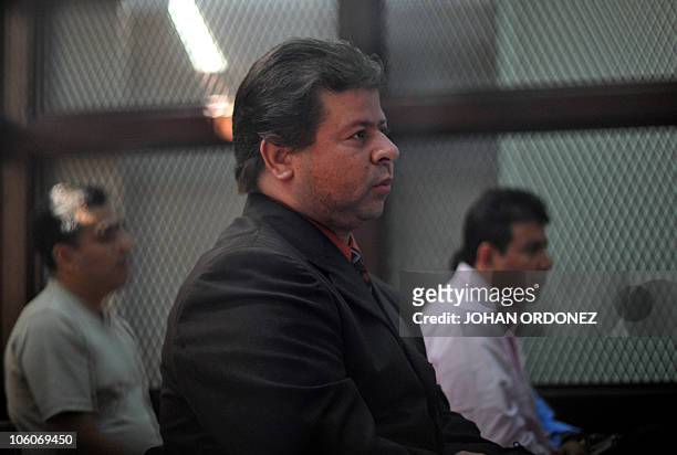Former Guatemalan deputy Manuel Castillo --one of nine people accused of the murder of then Central American Parliament deputy Eduardo D'Aubuisson--...