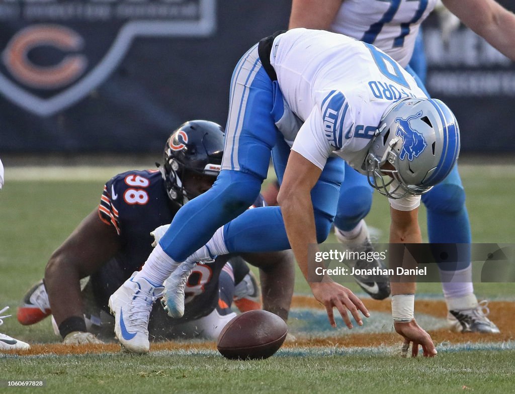 Detroit Lions v Chicago Bears