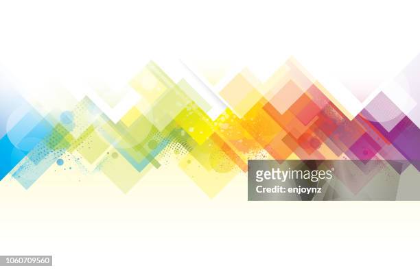 abstract rainbow background - bright background stock illustrations