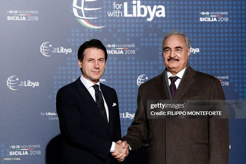 ITALY-LIBYA-POLITICS-DIPLOMACY-CONFLICT-PEACE-CONFERENCE