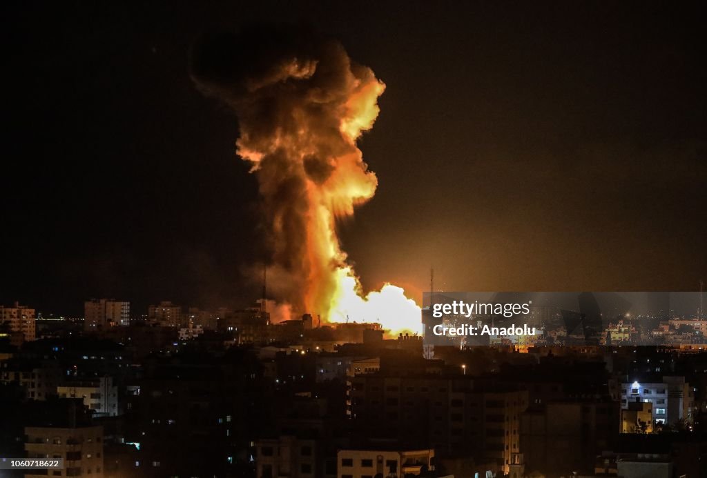 Israeli jets hit Al-Aqsa TV in Gaza