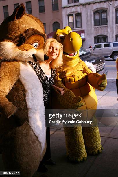 Cathy Moriarty during Dreamworks NYC Special Screening of "Over The Hedge", arrivals at Chelsea West Theatre in New York, New York, United States.
