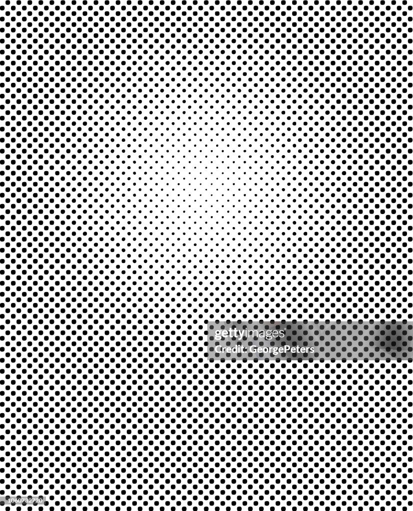Halftone dot abstract background