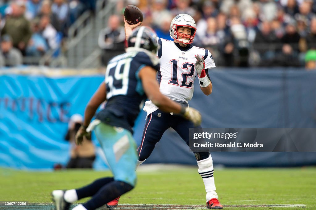 New England Patriots v Tennessee Titans