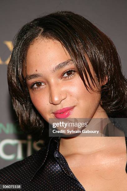 Naima Mora during Maxim Magazine's 7th Annual Hot 100 Party - Arrivals at Buddha Bar in New York, New York, United States.