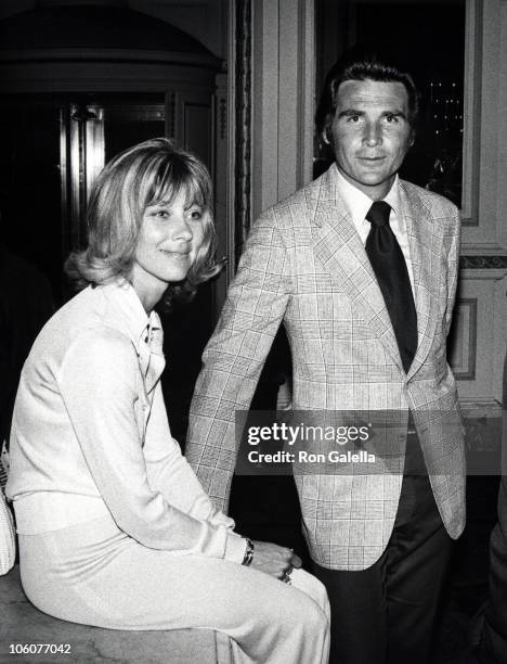 Jane Cameron Agee and James Brolin during Mademoiselle Magigini Party at Plaza Hotel in New York City, New York, United States.