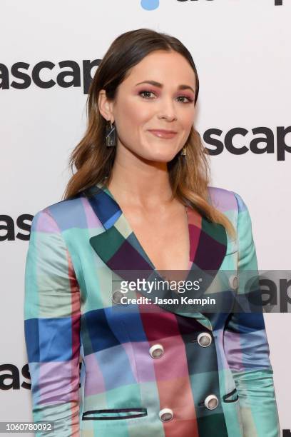 Jillian Jacqueline attends the 56th Annual ASCAP Country Music Awards on November 12, 2018 in Nashville, Tennessee.