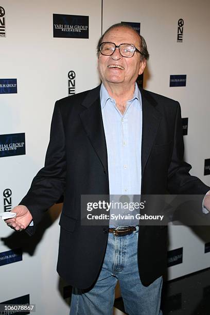 Sidney Lumet during "Find Me Guilty" New York Premiere- Inside Arrivals at Sony Lincoln Square Theater in New York, New York, United States.