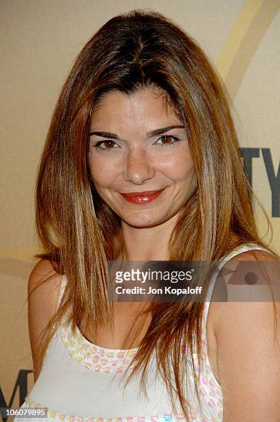 Laura San Giacomo during 2006 Women in Film Crystal + Lucy Awards - Arrivals at Century Plaza Hotel in Century City, California, United States.