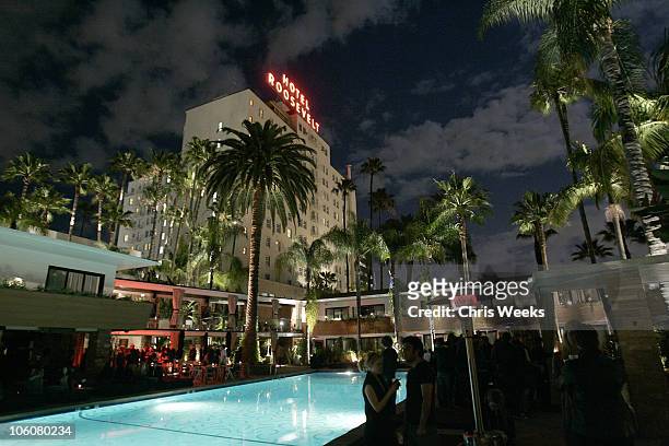 Roosevelt Hotel during NYLON Magazine GUYS Spring 2006 Issue Launch Party at Tropicana Bar at Tropicana Bar, The Roosevelt Hotel in Hollywood,...