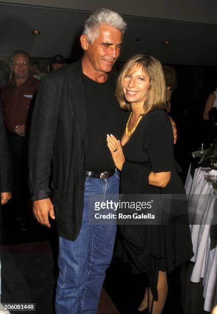 James Brolin and Barbra Streisand during Screening of "My Brother's War" at Hitchcock Theater in Los Angeles, California, United States.