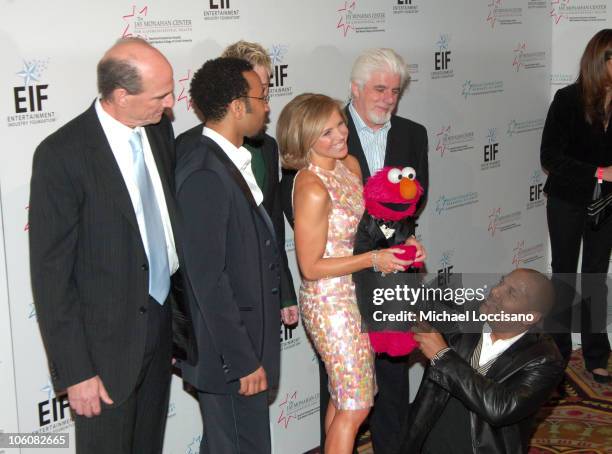 James Taylor, John Legend, Katie Couric, Elmo, and Michael McDonald