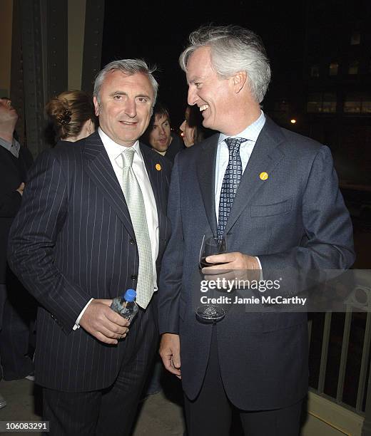 Julian Niccolini and Ed Kelly, President and CEO of American Express Publishing