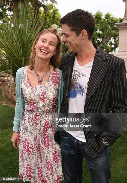 Caroline Carver and Kenny Doughty during 2006 Cannes Film Festival - "My First Wedding" Screening at Arcades 2 in Cannes, France.
