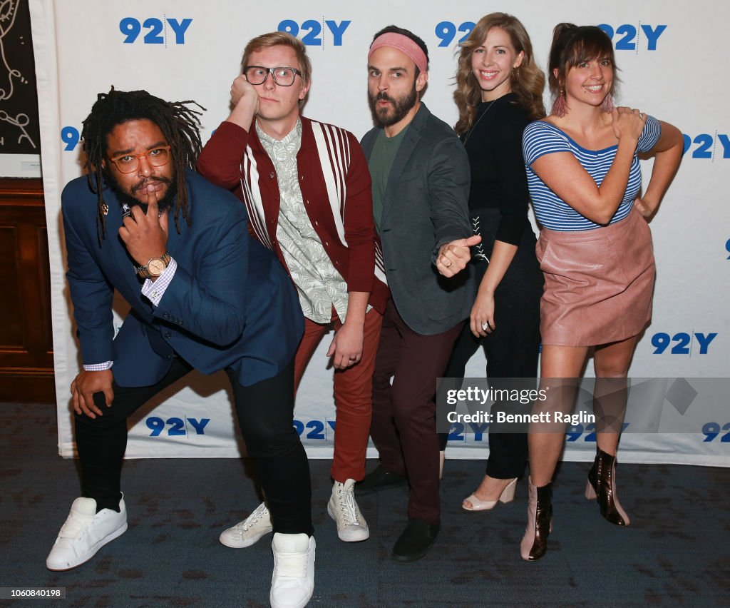 Lake Street Dive band members Aki Bermis, Mike "McDuck" Olson, Mike