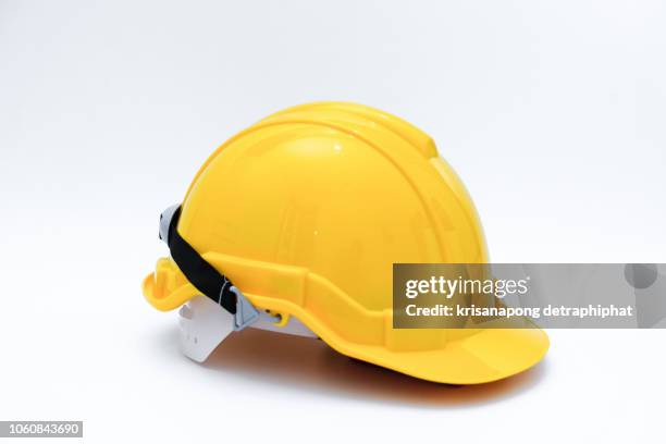 helmet, white background - hard hat white background stock pictures, royalty-free photos & images