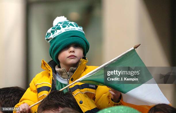 Participants in the 245th St. Patrick's Day Parade in New York City on March 17th, 2006.