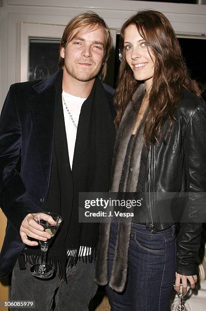 Chad Muska and Vanessa Traina during Jenni Kayne Dinner to Celebrate Her Fall 2006 Collection in Beverly Hills, California, United States.