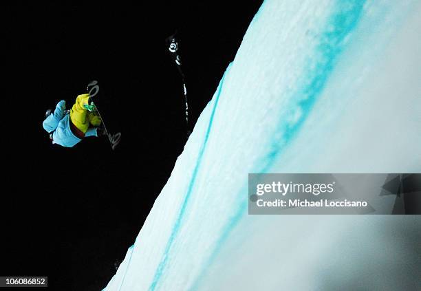 Mason Aguirre - Quarterpipe Finals, March 17th during 24th Annual Burton US Open Snowboarding Championships at Stratton Mountain in Stratton,...