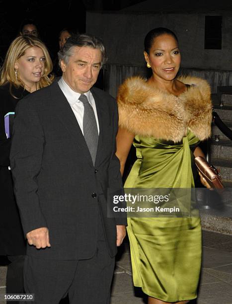 Robert De Niro and Grace Hightower during 5th Annual Tribeca Film Festival - Vanity Fair Party - Arrivals at New York State Supreme Court in New York...