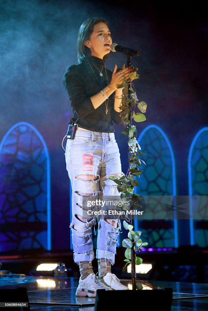 The 19th Annual Latin GRAMMY Awards - Rehearsals - Day 1