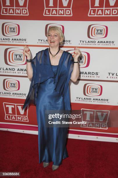 Alison Arngrim during 4th Annual TV Land Awards - Arrivals at Barker Hangar in Santa Monica, California, United States.