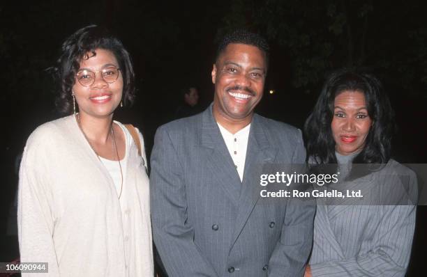 April Gooding, Cuba Gooding and Shirley Gooding during "Loosing Isiah" Hollywood Premiere at Paramount Studios in Hollywood, California, United...