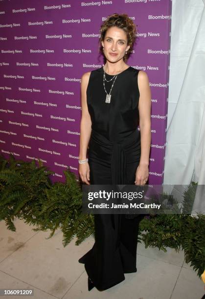 Melina Kanakaredes during 2006 White House Correspondents Dinner - Bloomberg News After Party at Embassy of the Republic of Macedonia in Washington...