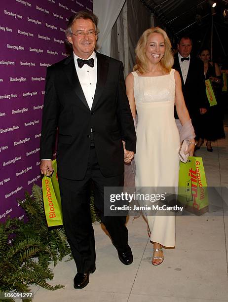 Joseph Wilson and Valerie Plame during 2006 White House Correspondents Dinner - Bloomberg News After Party at Embassy of the Republic of Macedonia in...