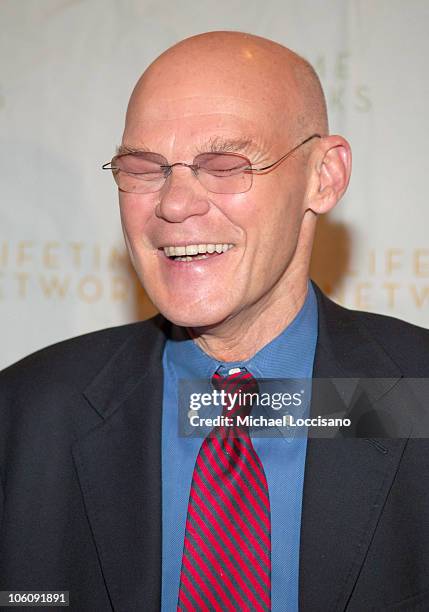 James Carville during Lifetime Television's Upfront Presentation -March 21, 2006 at Grand Hyatt Hotel - 42nd Street in New York City, New York,...