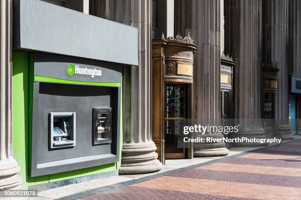 Ornate Entrance to Huntington Bank, Cleveland, Ohio