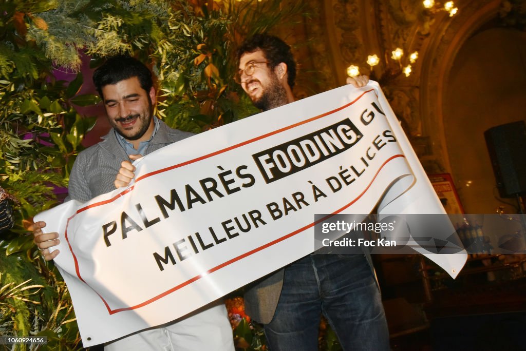 "Les Fooding 2019" : Ceremony At Le Train Bleu In Paris