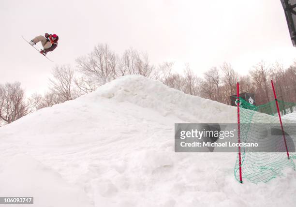 Slopestyle Finals - March 19th during 24th Annual Burton US Open Snowboarding Championships at Stratton Mountain in Stratton, Vermont, United States.