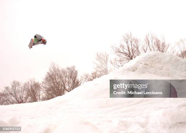 Slopestyle Finals - March 19th during 24th Annual Burton US Open Snowboarding Championships at Stratton Mountain in Stratton, Vermont, United States.