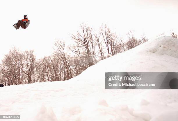 Shaun White, Slopestyle Finals - March 19th during 24th Annual Burton US Open Snowboarding Championships at Stratton Mountain in Stratton, Vermont,...