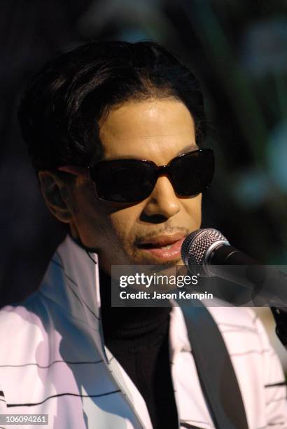 Prince during The 10th Annual "Webby Awards" In New York City - June 12, 2006 at Ciprianis - Wall Street in New York City, New York, United States.
