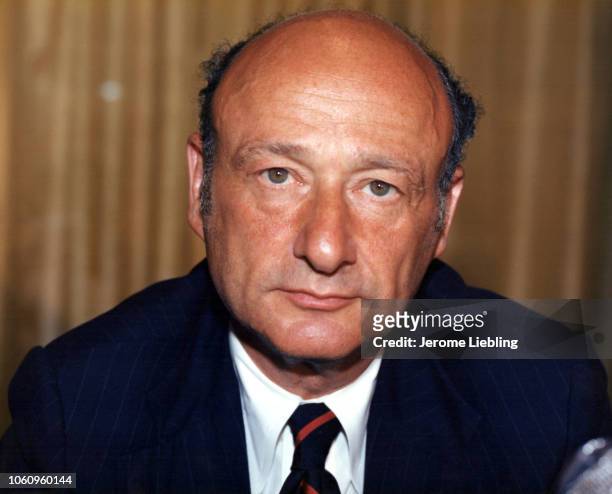 Portrait of American politician New York City Mayor Ed Koch , a member of the New York State delegation at the Democratic National Convention in...