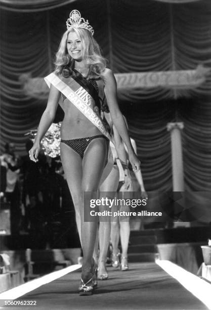 The first official Miss Germany elections after an interruption of eight years takes place on the 14th of May in 1977 in Baden-Baden. Winner is...