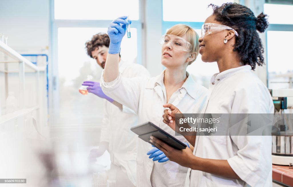 Scientists Working In The Laboratory High-Res Stock Photo - Getty Images