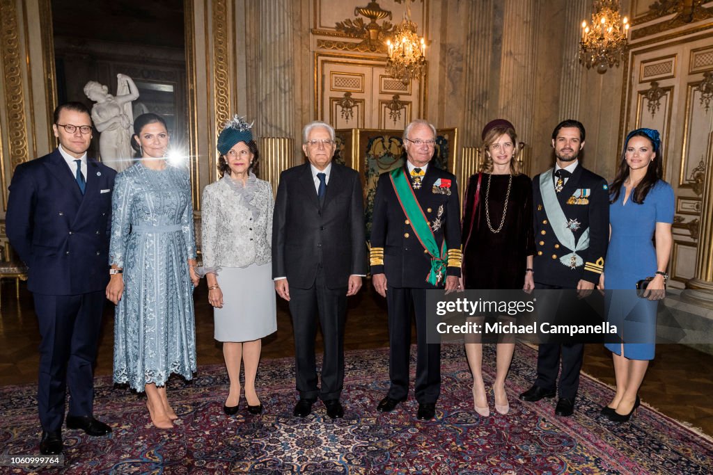Italian State Visit To Sweden - Day One