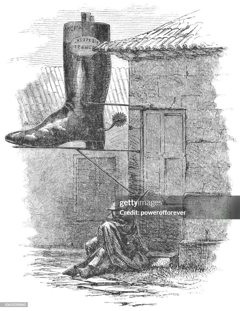 Bootmaker in San José, Costa Rica (19th Century)
