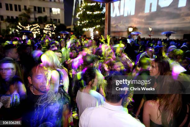 General view of atmosphere at the 11th annual Maxim Hot 100 Party with Harley-Davidson, ABSOLUT VODKA, Ed Hardy Fragrances, and ROGAINE held at...