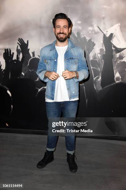 Jan Koeppen attends the photo call during the Semmel Concerts Press Lunch at Verti Music Hall on November 13, 2018 in Berlin, Germany.