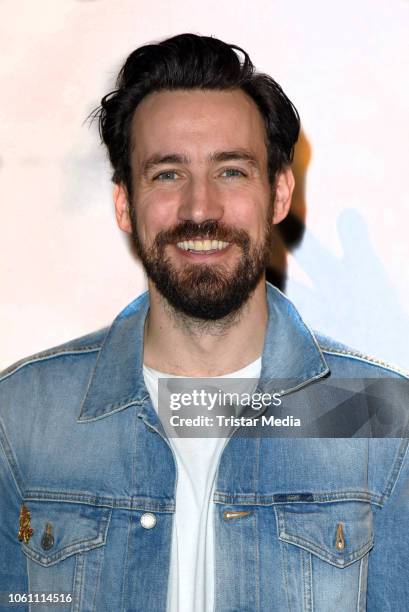 Jan Koeppen attends the photo call during the Semmel Concerts Press Lunch at Verti Music Hall on November 13, 2018 in Berlin, Germany.