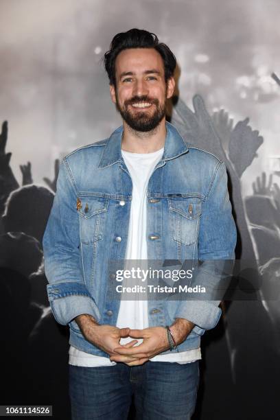 Jan Koeppen attends the photo call during the Semmel Concerts Press Lunch at Verti Music Hall on November 13, 2018 in Berlin, Germany.