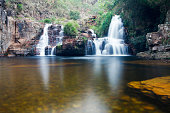 Grito waterfall, sun trail, Capitolio Minas Gerais