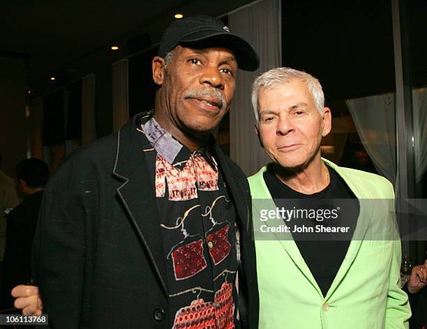 Danny Glover and Ed Limato during 31st Annual Toronto International Film Festival - ICM Dinner at Panorama Lounge in Toronto, Ontario, Canada.