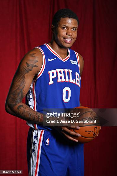 Justin Patton R Justin Patton of the Philadelphia 76ers poses for a portrait at the ...